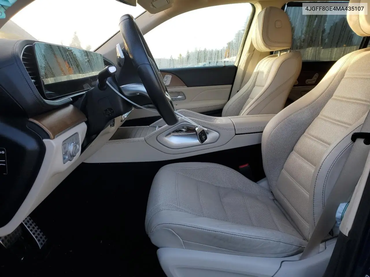 4JGFF8GE4MA435107 2021 Mercedes-Benz Gls 580 4Matic
