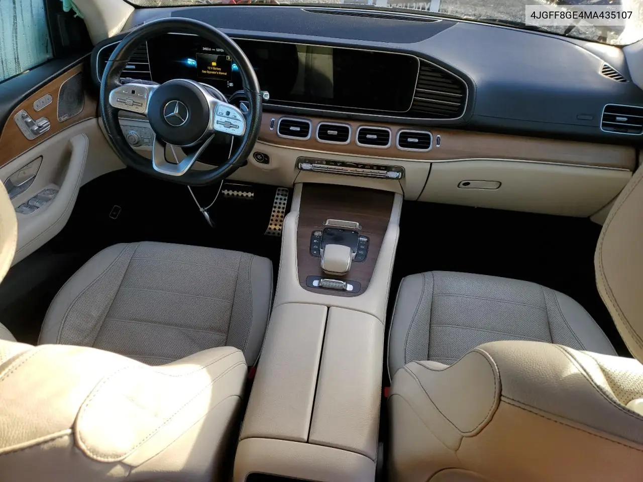 4JGFF8GE4MA435107 2021 Mercedes-Benz Gls 580 4Matic