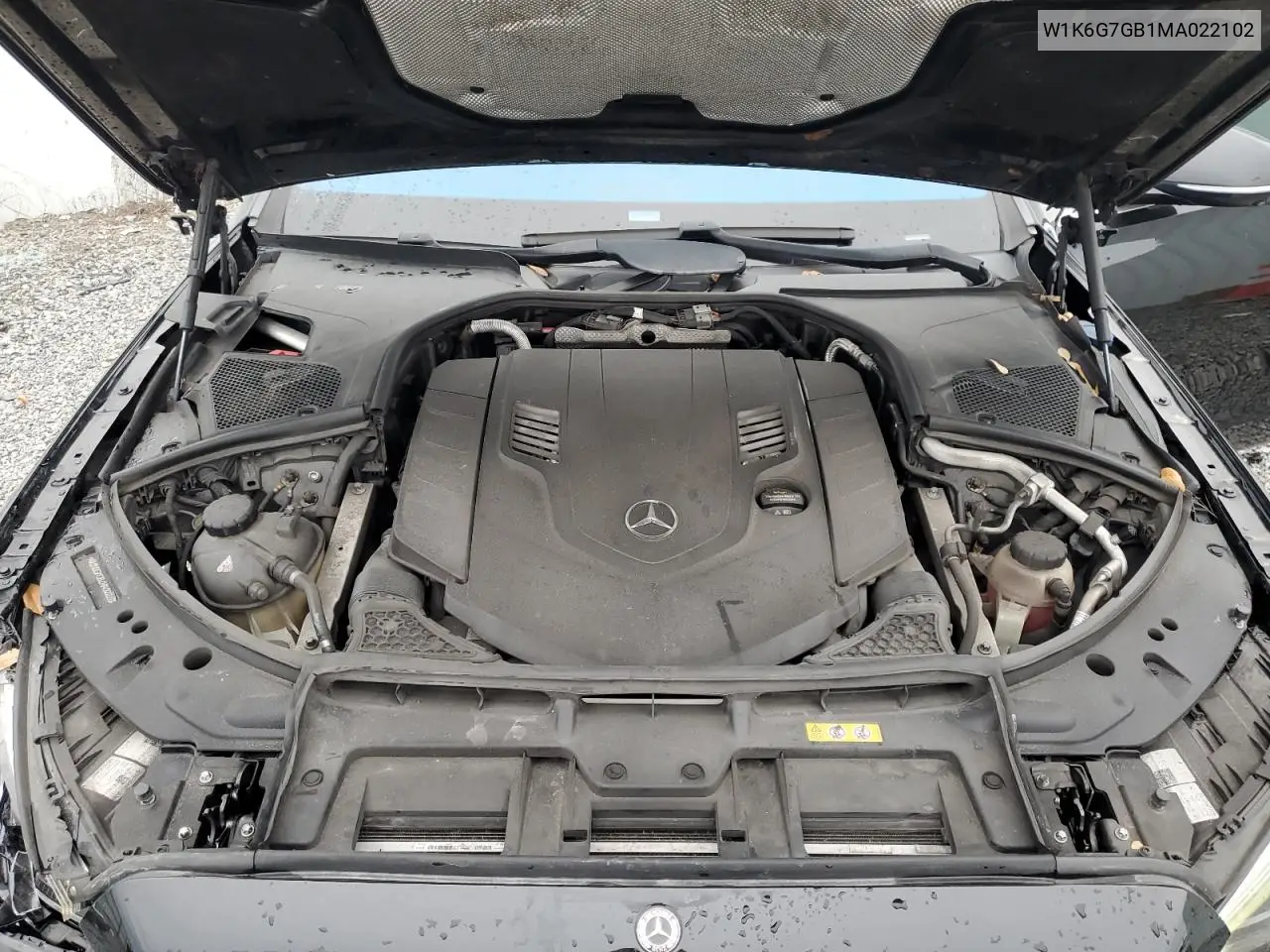 W1K6G7GB1MA022102 2021 Mercedes-Benz S 580 4Matic