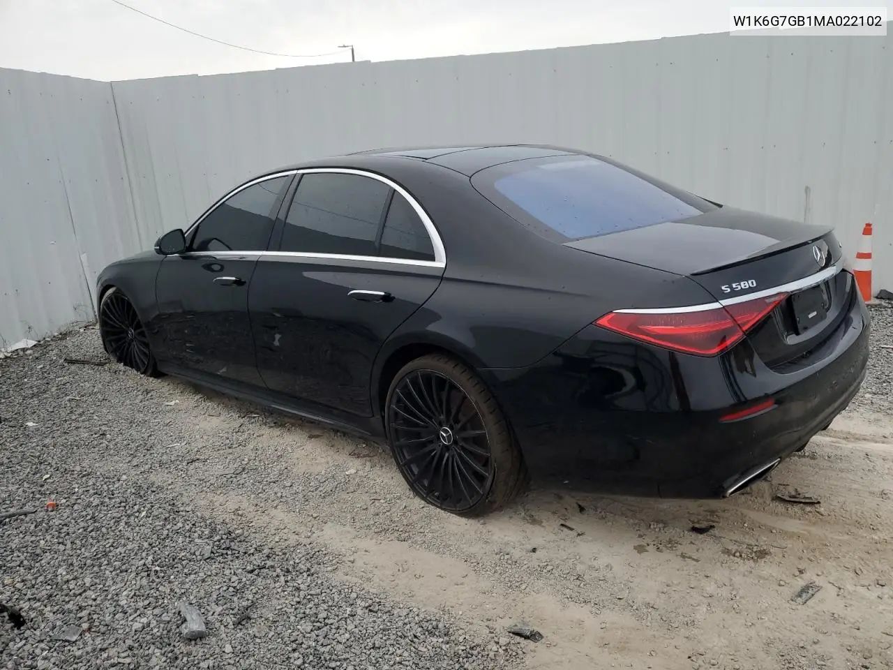 W1K6G7GB1MA022102 2021 Mercedes-Benz S 580 4Matic