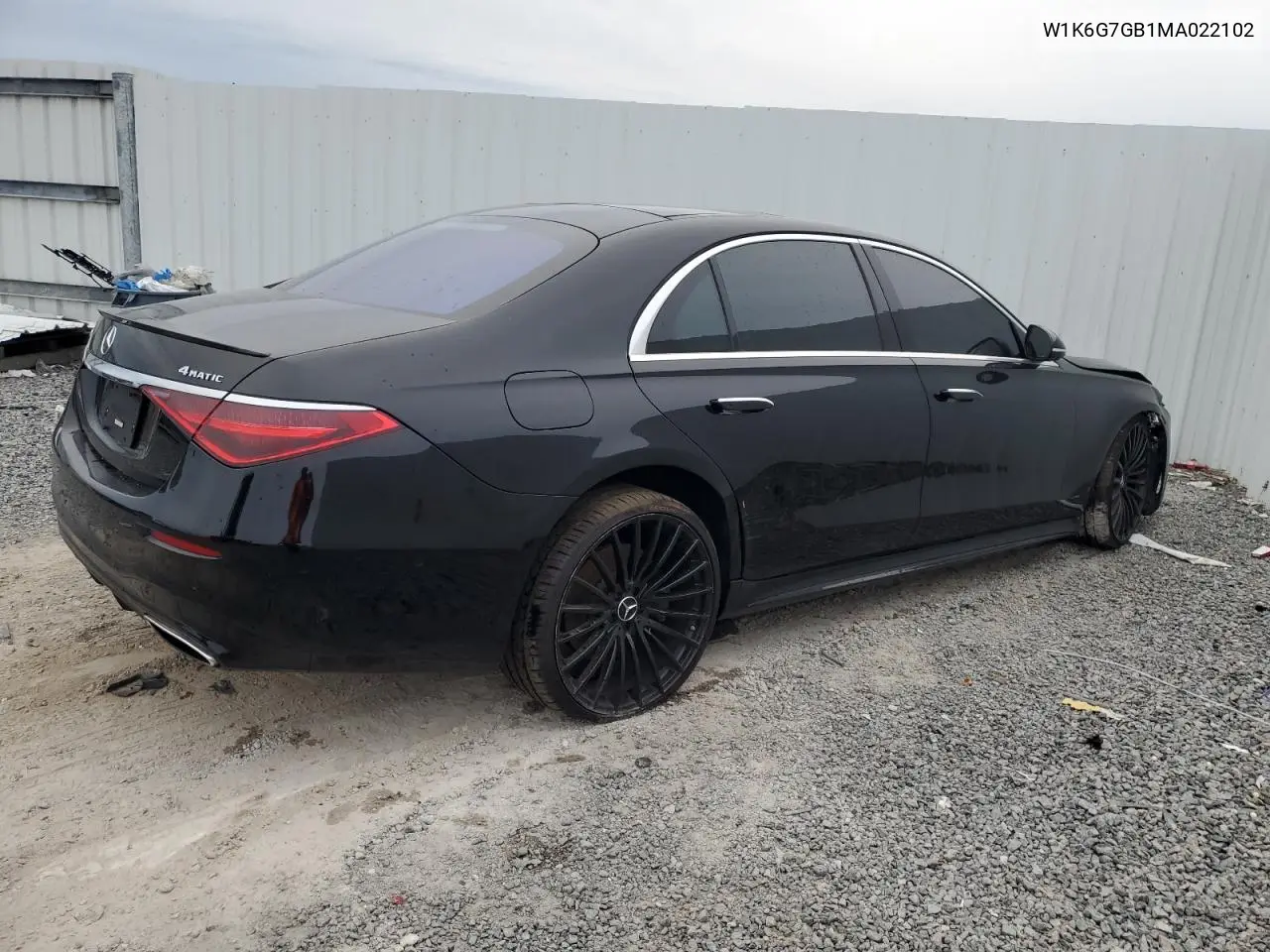 W1K6G7GB1MA022102 2021 Mercedes-Benz S 580 4Matic