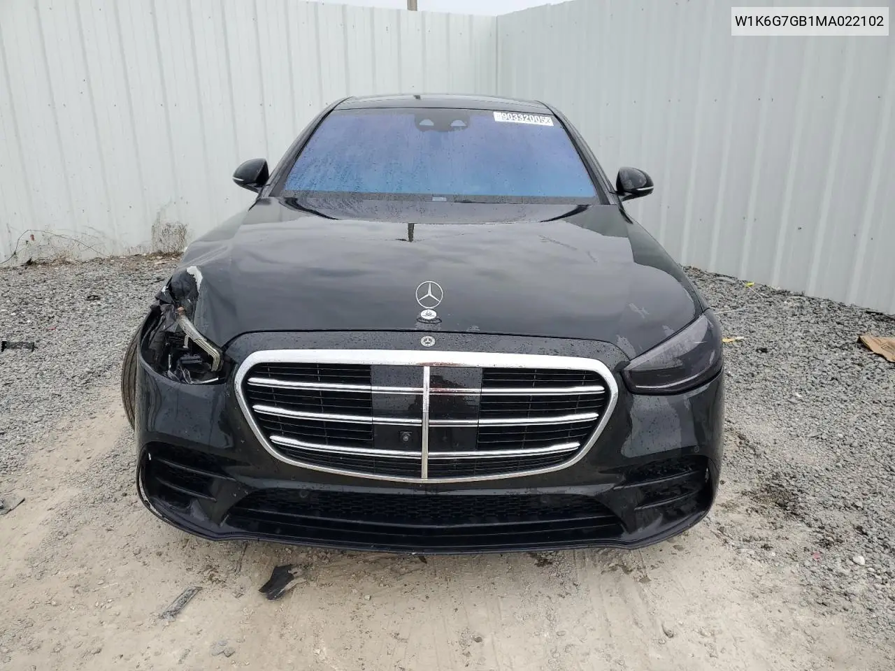 W1K6G7GB1MA022102 2021 Mercedes-Benz S 580 4Matic