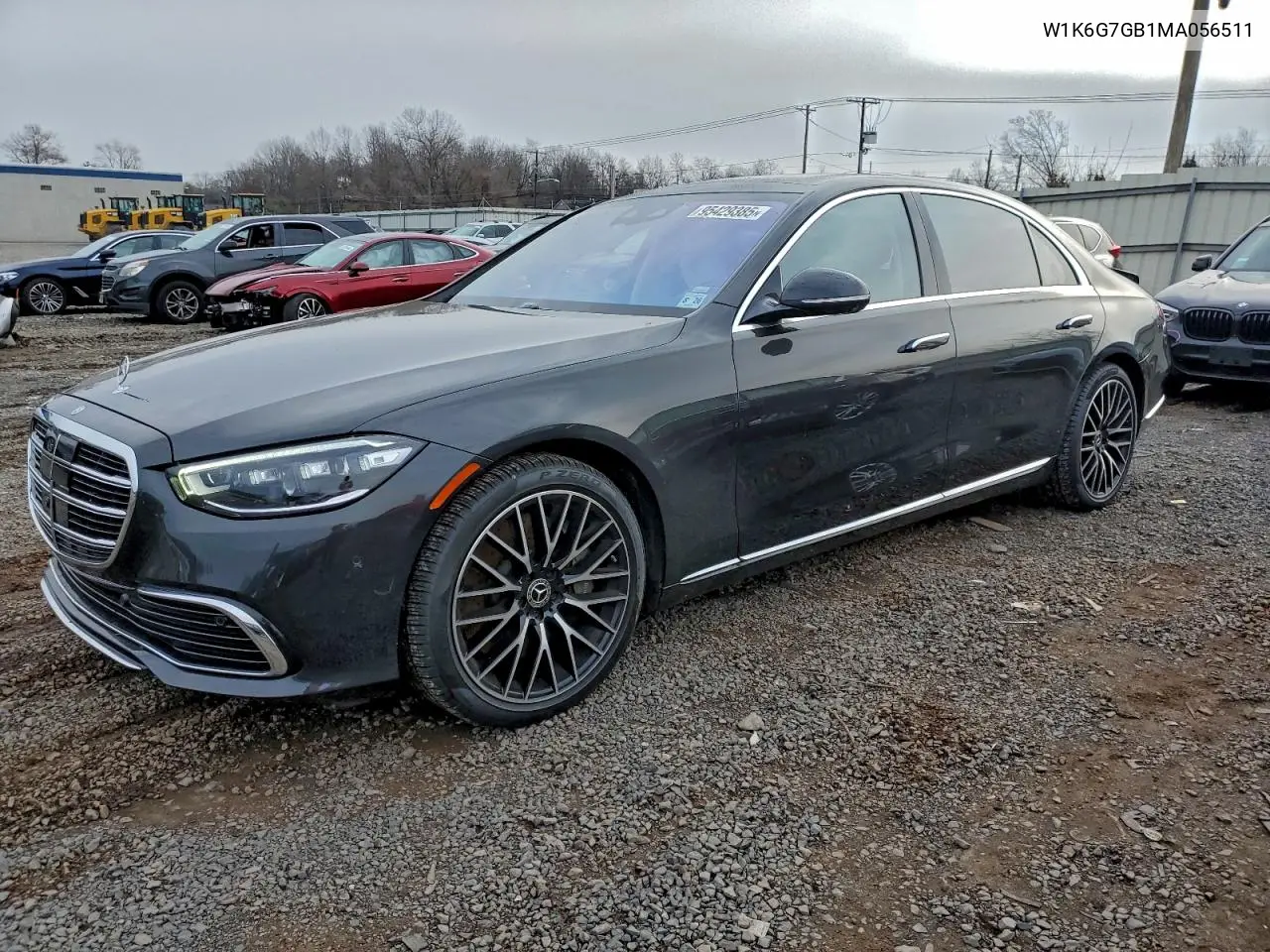 W1K6G7GB1MA056511 2021 Mercedes-Benz S 580 4Matic