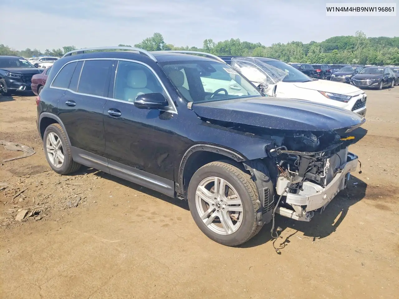 2022 Mercedes-Benz Glb 250 4Matic VIN: W1N4M4HB9NW196861 Lot: 56033196