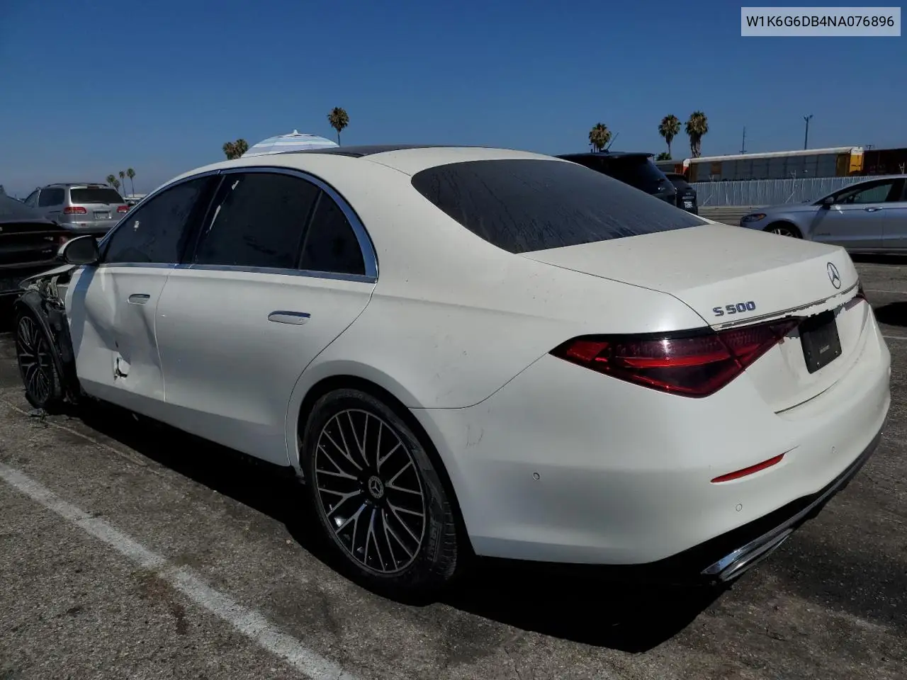 W1K6G6DB4NA076896 2022 Mercedes-Benz S 500 4Matic