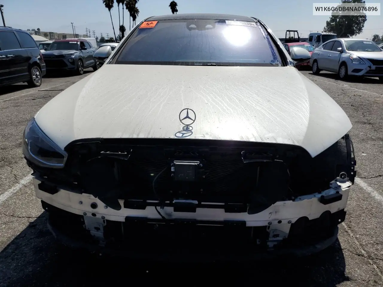 W1K6G6DB4NA076896 2022 Mercedes-Benz S 500 4Matic