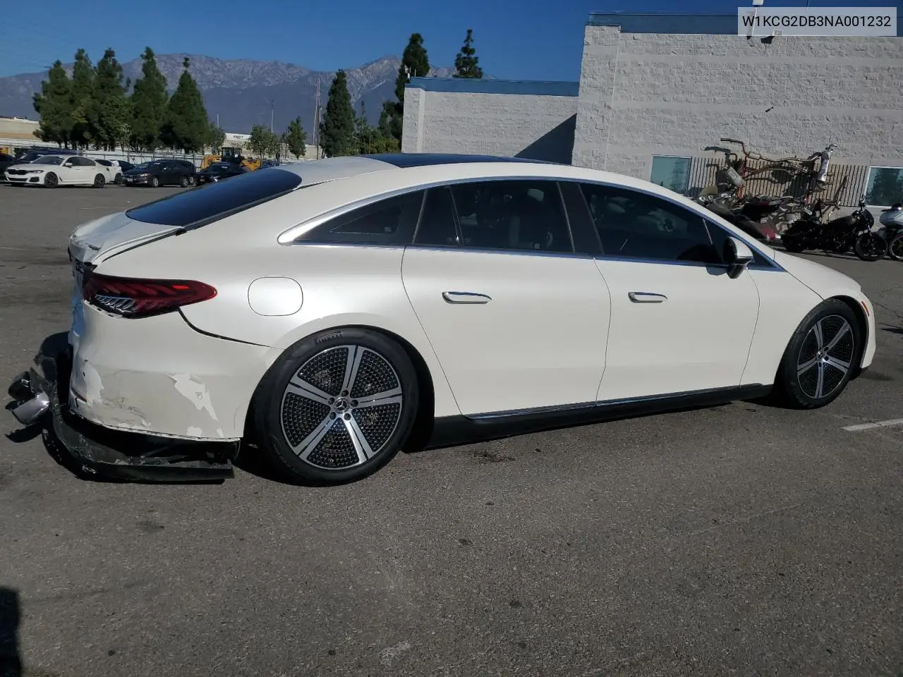 W1KCG2DB3NA001232 2022 Mercedes-Benz Eqs Sedan 450+