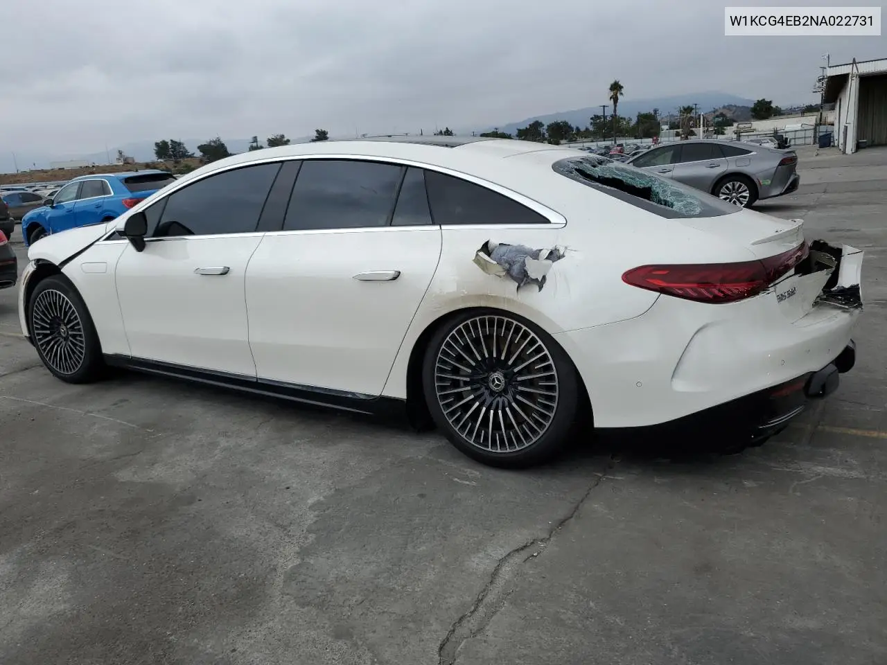 W1KCG4EB2NA022731 2022 Mercedes-Benz Eqs Sedan 580 4Matic