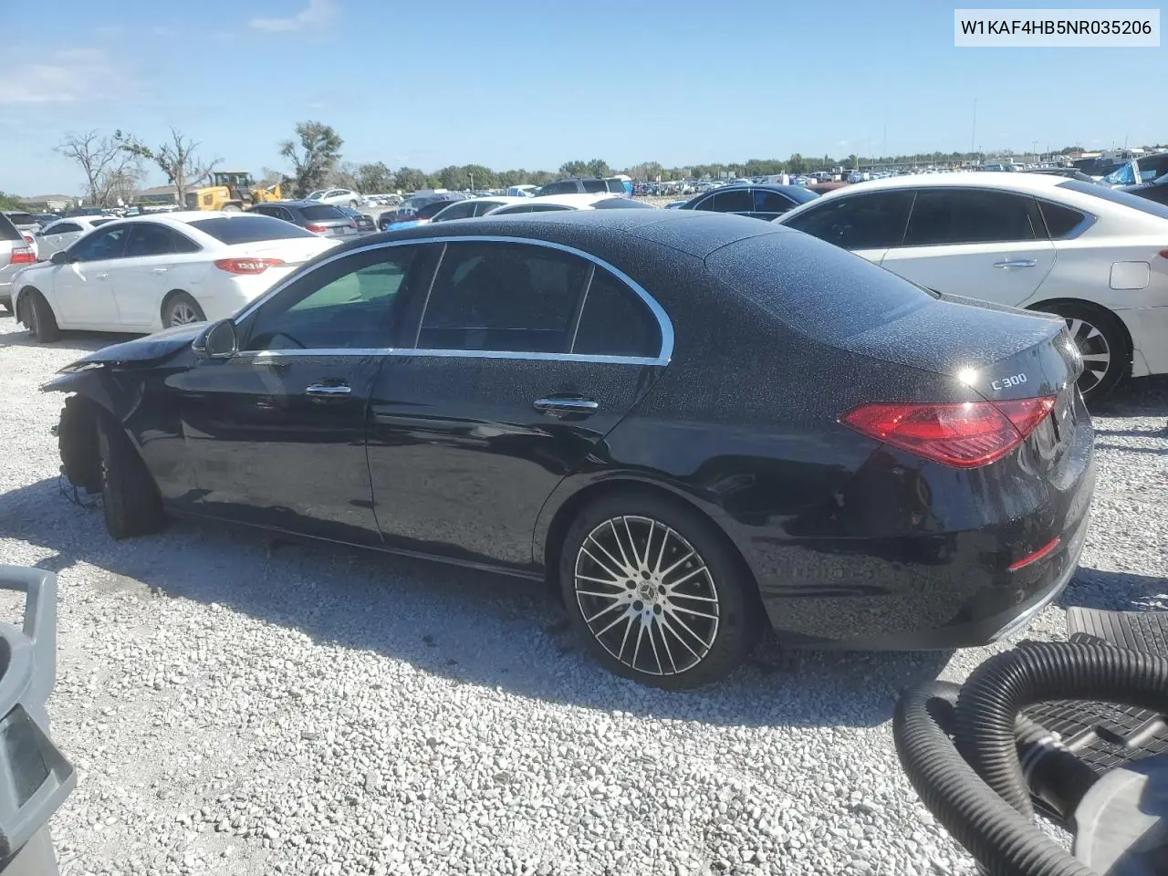 W1KAF4HB5NR035206 2022 Mercedes-Benz C 300 4Matic