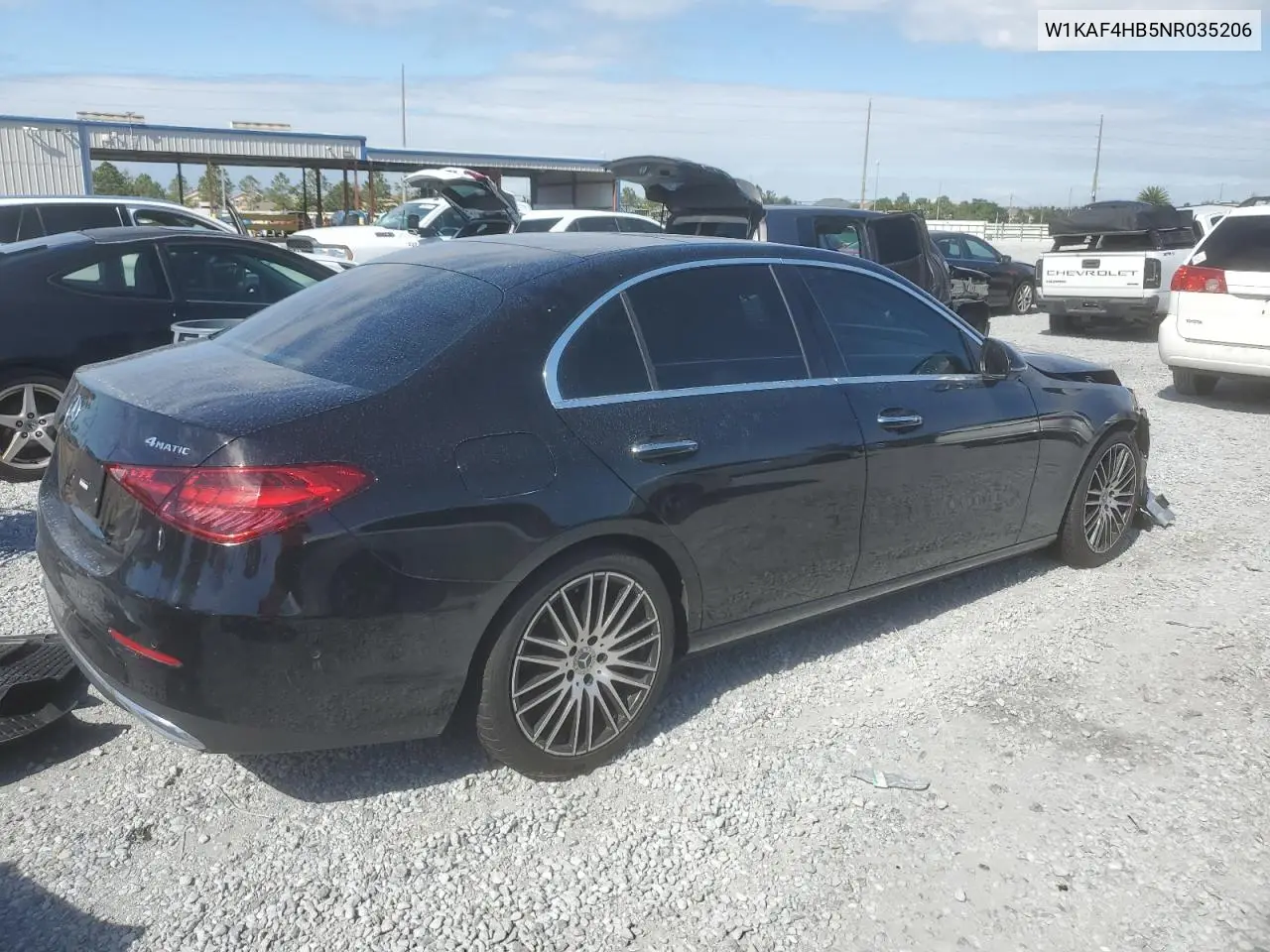 W1KAF4HB5NR035206 2022 Mercedes-Benz C 300 4Matic