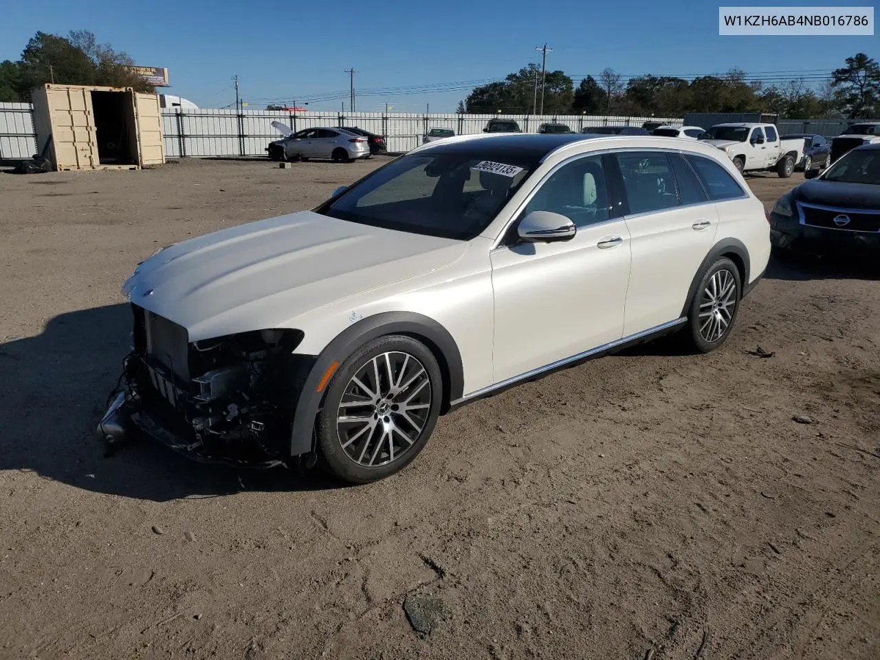 W1KZH6AB4NB016786 2022 Mercedes-Benz E 450 4M All Terrain