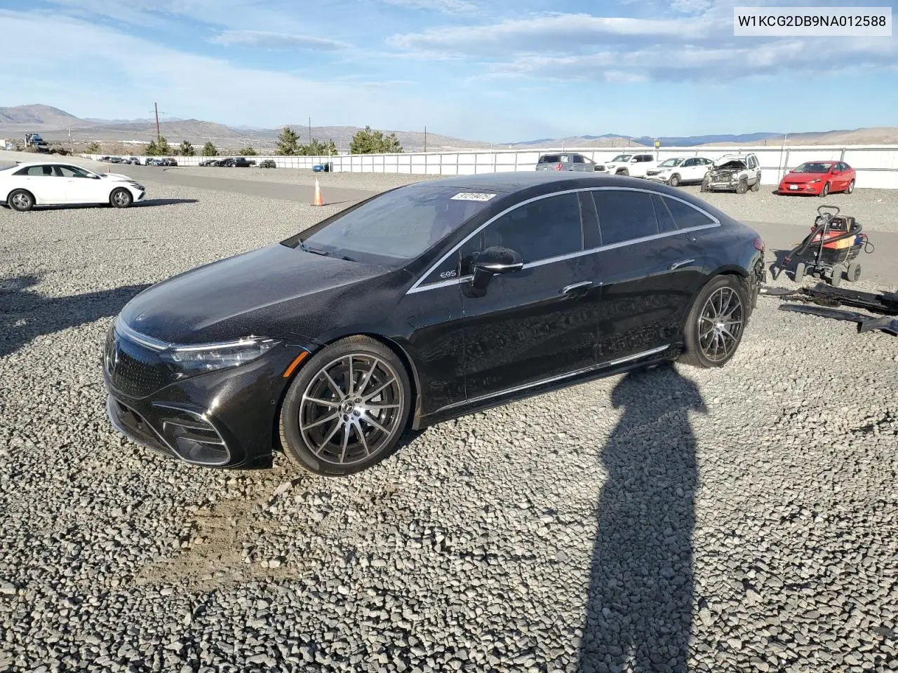 W1KCG2DB9NA012588 2022 Mercedes-Benz Eqs Sedan 450+