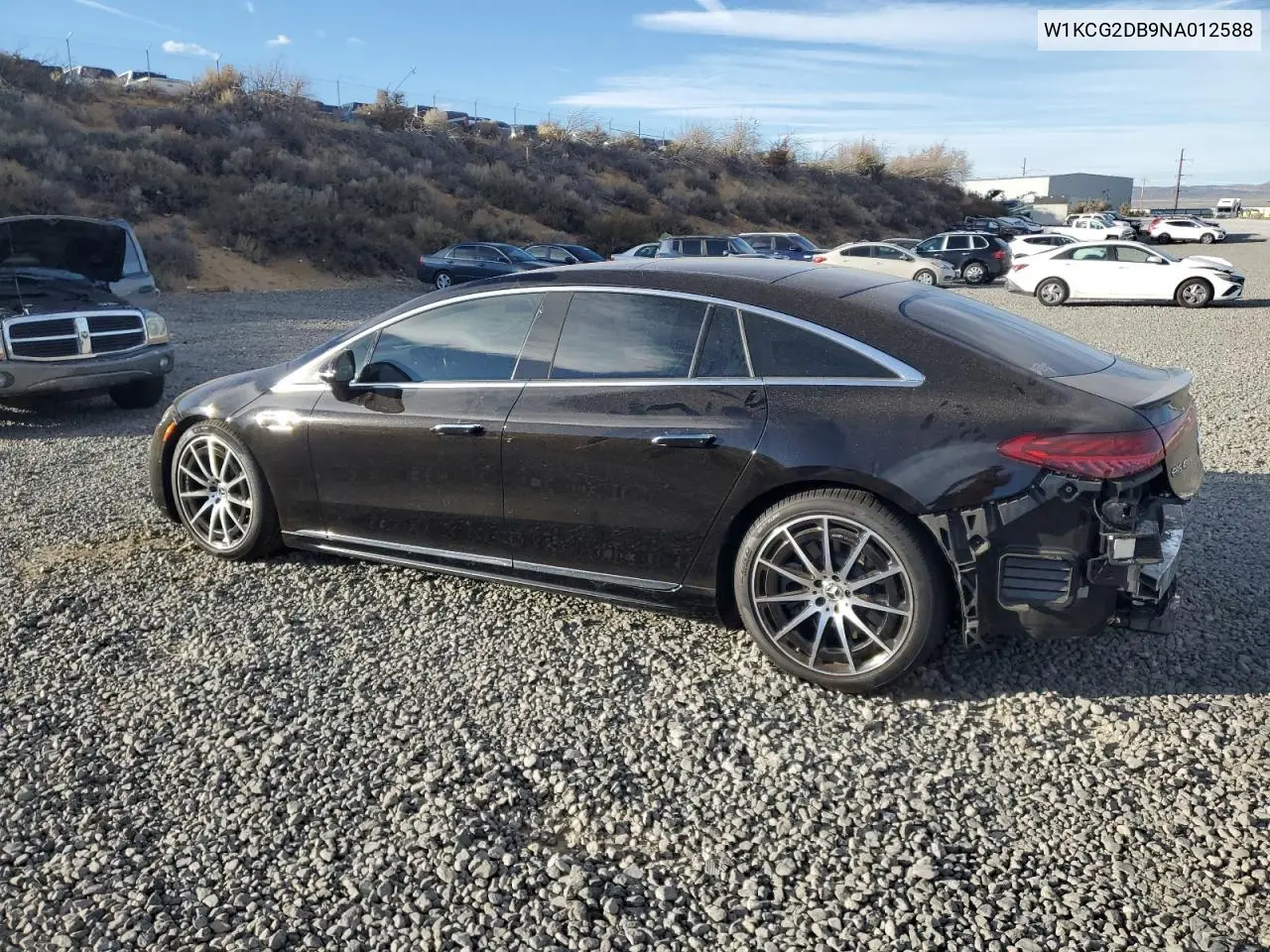 W1KCG2DB9NA012588 2022 Mercedes-Benz Eqs Sedan 450+