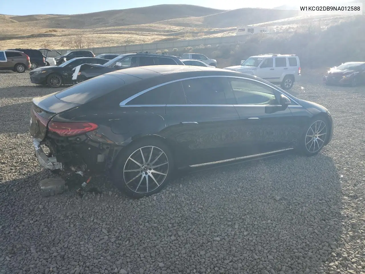 W1KCG2DB9NA012588 2022 Mercedes-Benz Eqs Sedan 450+