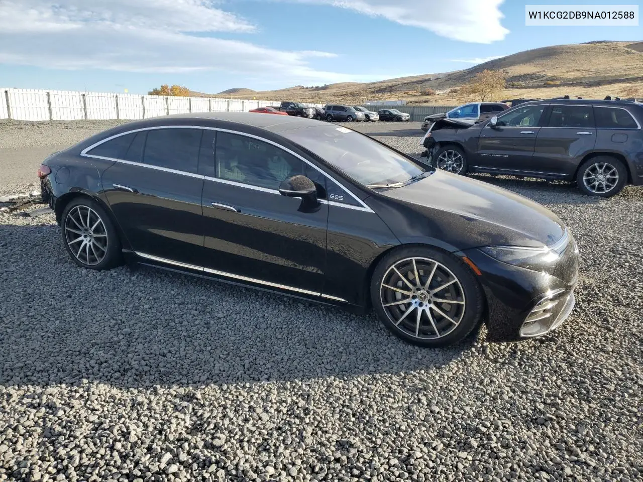 W1KCG2DB9NA012588 2022 Mercedes-Benz Eqs Sedan 450+