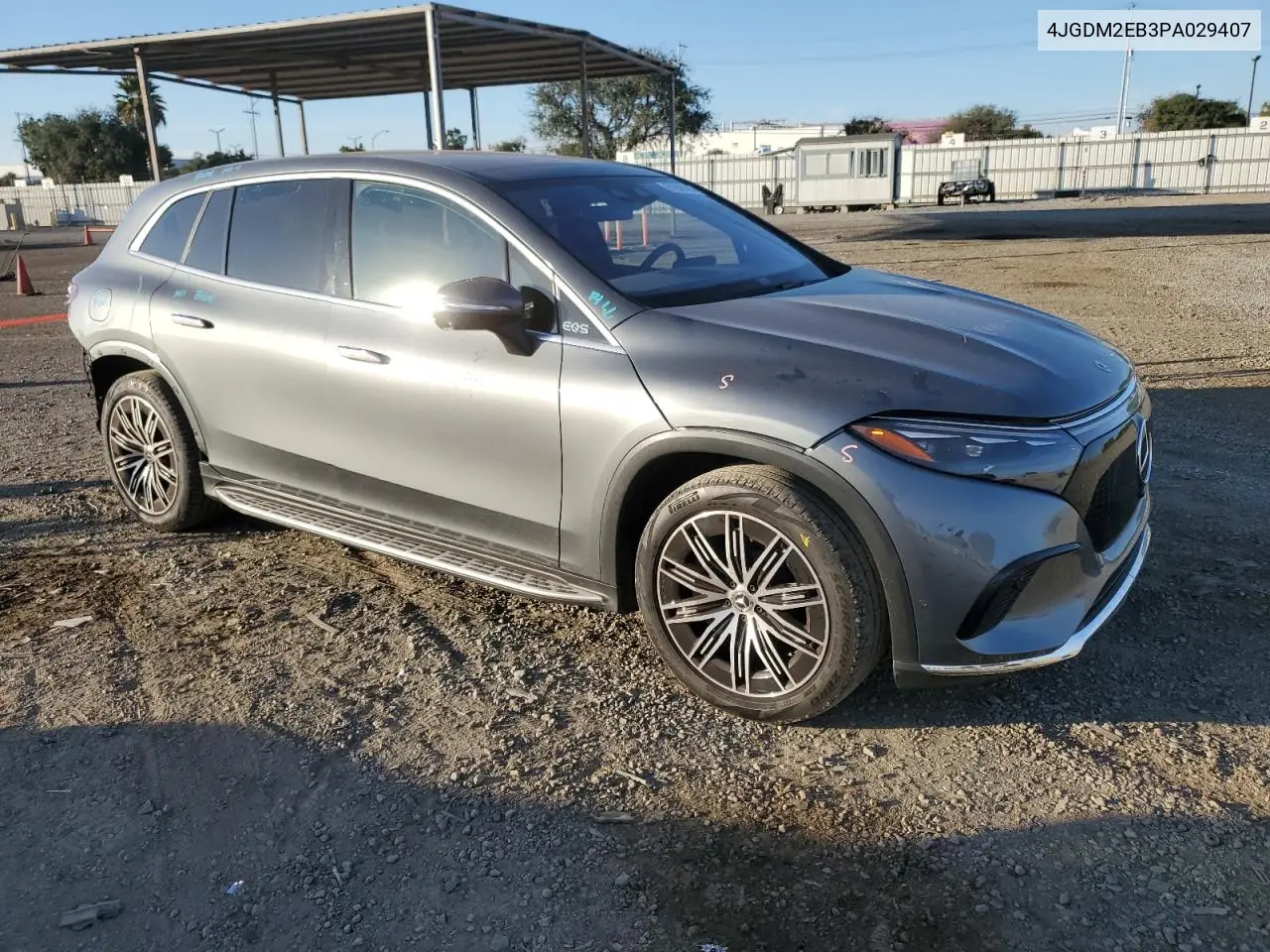 4JGDM2EB3PA029407 2023 Mercedes-Benz Eqs Suv 450 4Matic