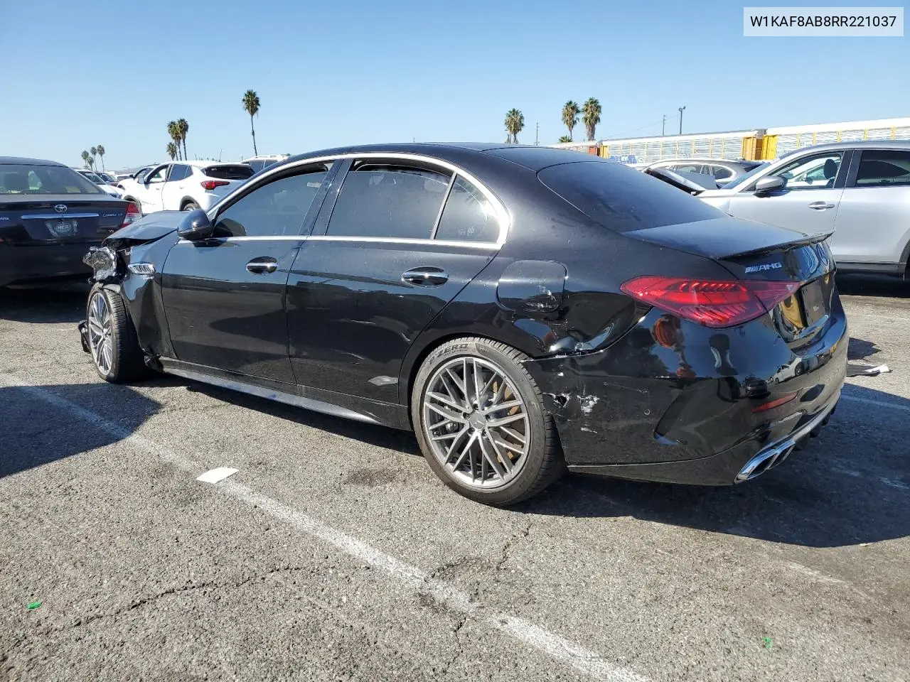 W1KAF8AB8RR221037 2024 Mercedes-Benz C 63 Amg S E Performance
