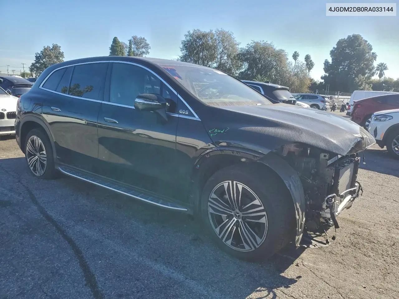 4JGDM2DB0RA033144 2024 Mercedes-Benz Eqs Suv 450+
