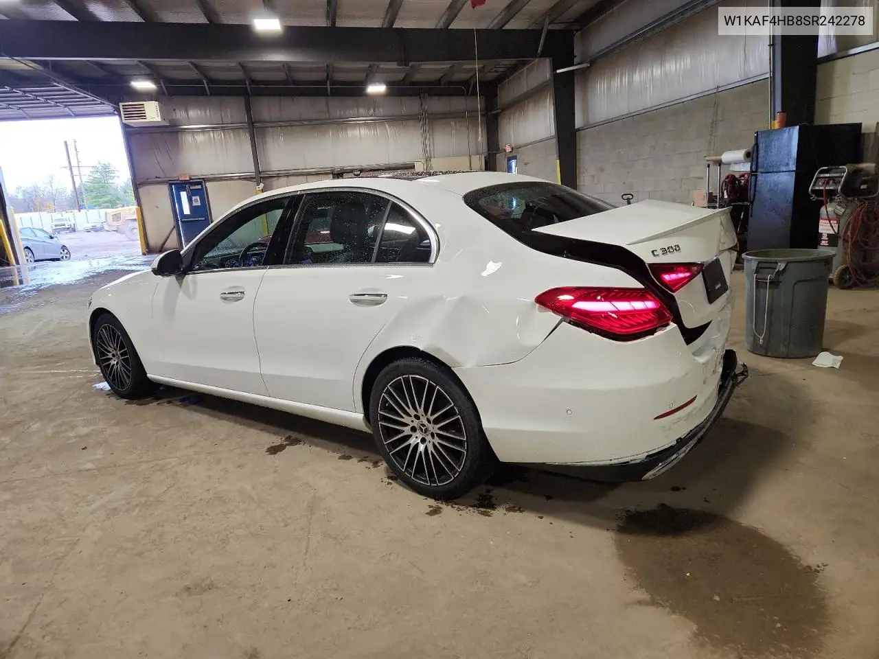 W1KAF4HB8SR242278 2025 Mercedes-Benz C 300 4Matic