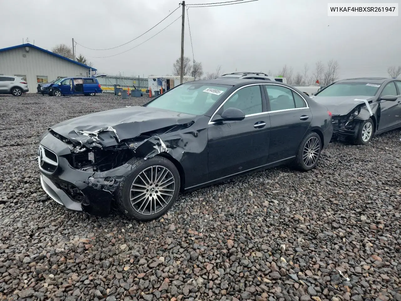 W1KAF4HBXSR261947 2025 Mercedes-Benz C 300 4Matic