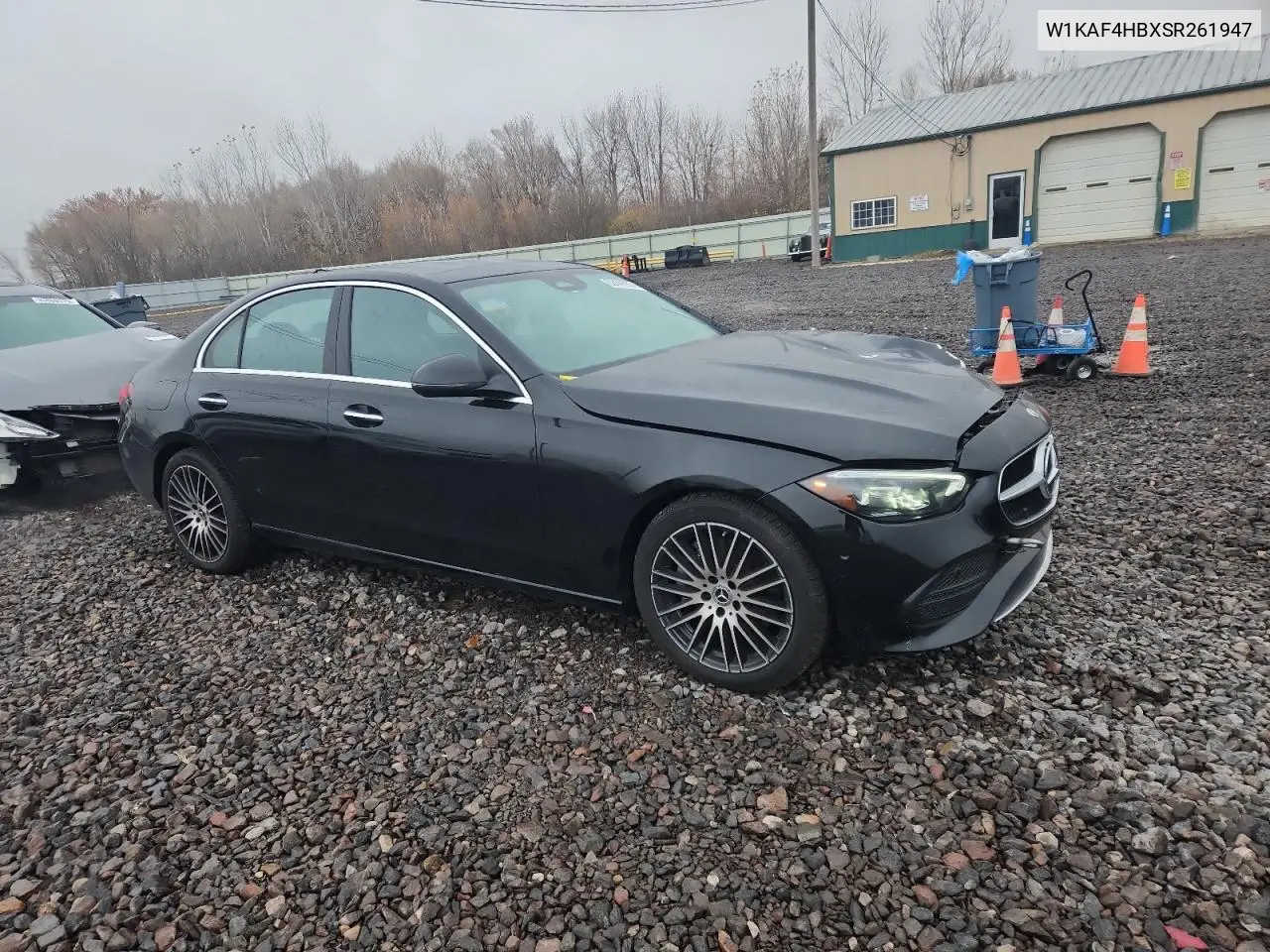 W1KAF4HBXSR261947 2025 Mercedes-Benz C 300 4Matic