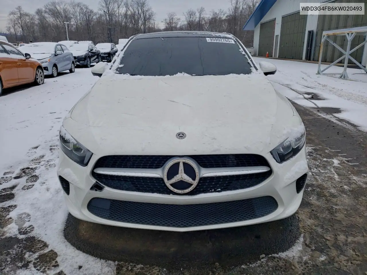 WDD3G4FB6KW020493 2019 Mercedes-Benz A 220 4Matic