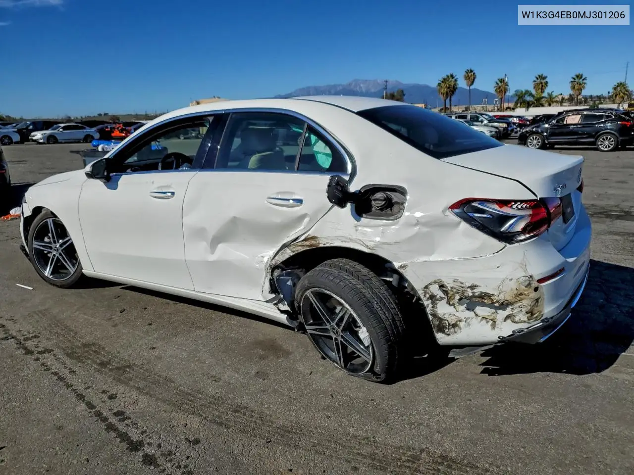 W1K3G4EB0MJ301206 2021 Mercedes-Benz A 220