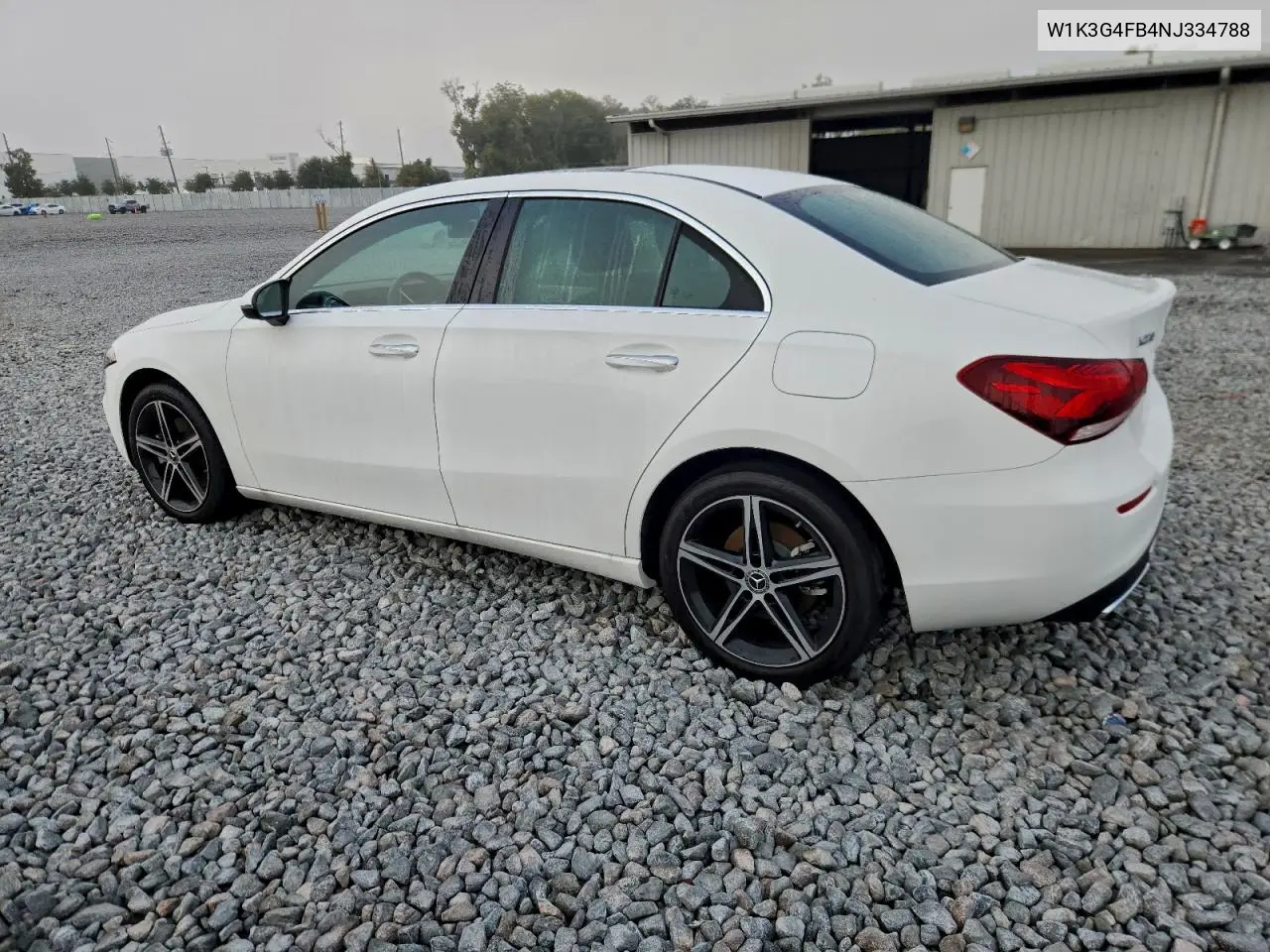 W1K3G4FB4NJ334788 2022 Mercedes-Benz A 220 4Matic