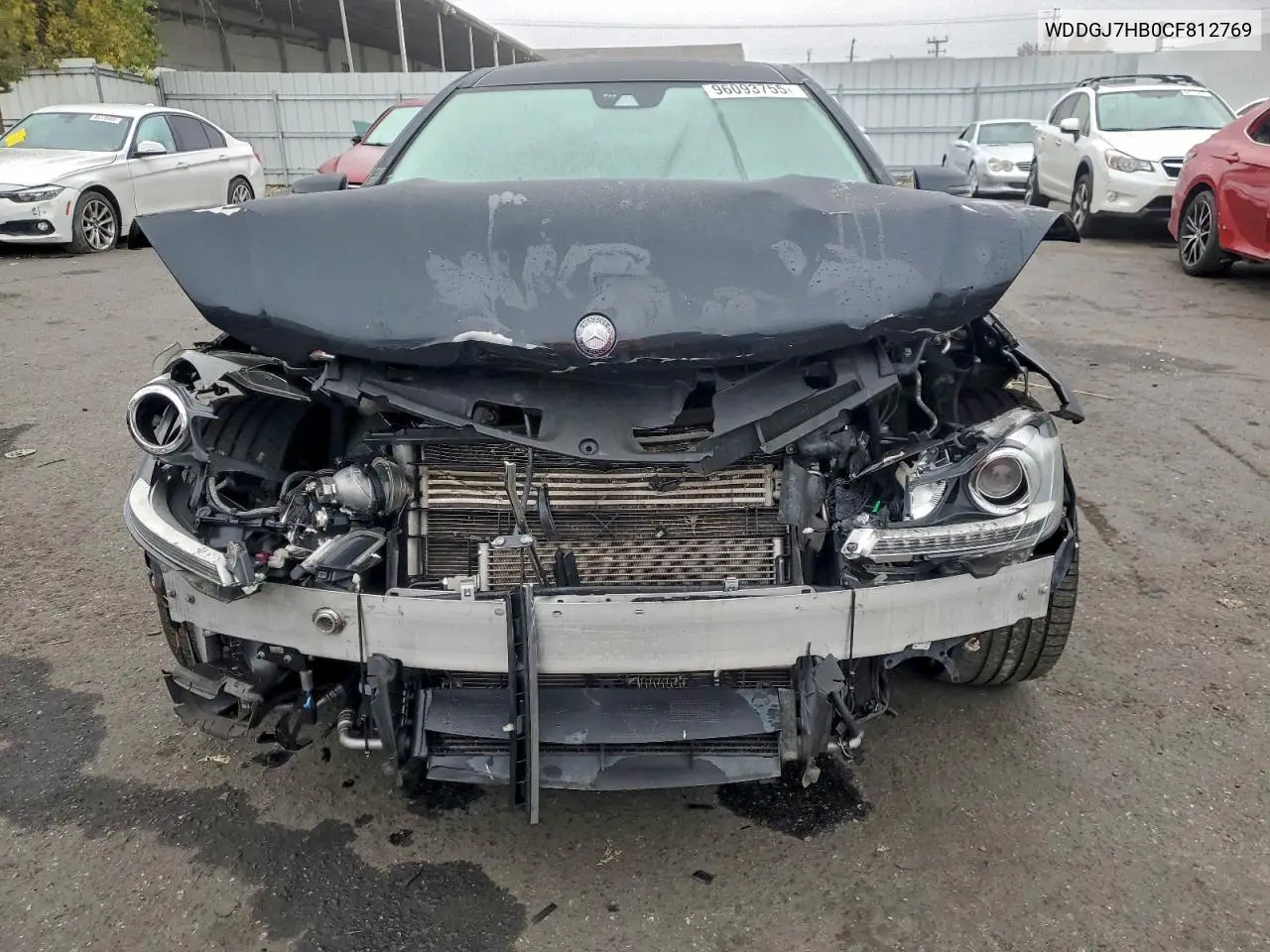WDDGJ7HB0CF812769 2012 Mercedes-Benz C 63 Amg