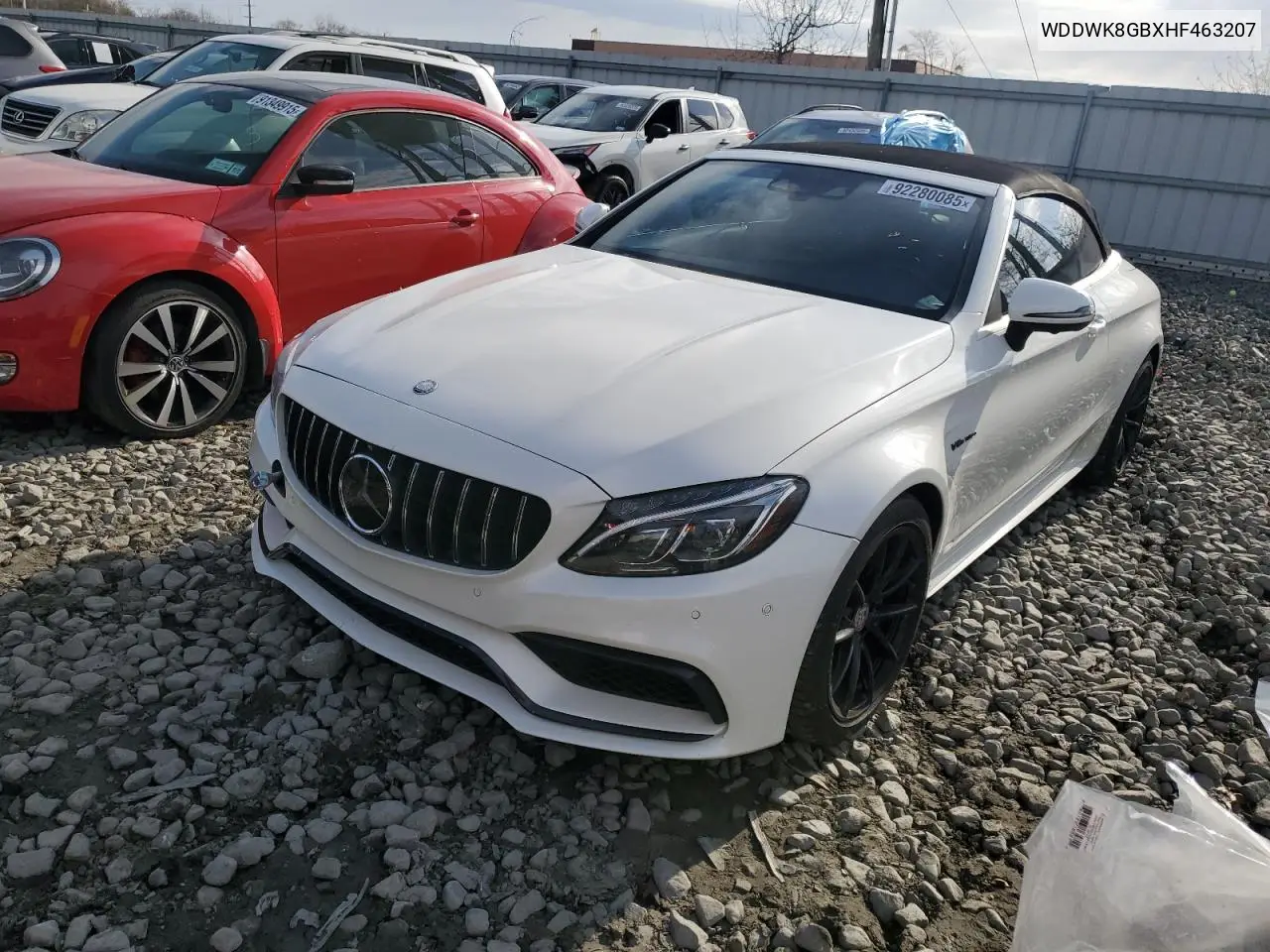 WDDWK8GBXHF463207 2017 Mercedes-Benz C 63 Amg
