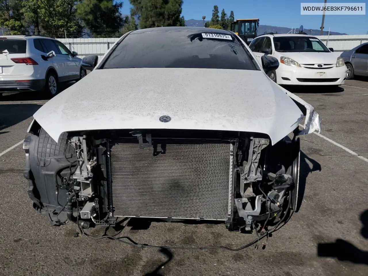 WDDWJ6EB3KF796611 2019 Mercedes-Benz C 43 Amg