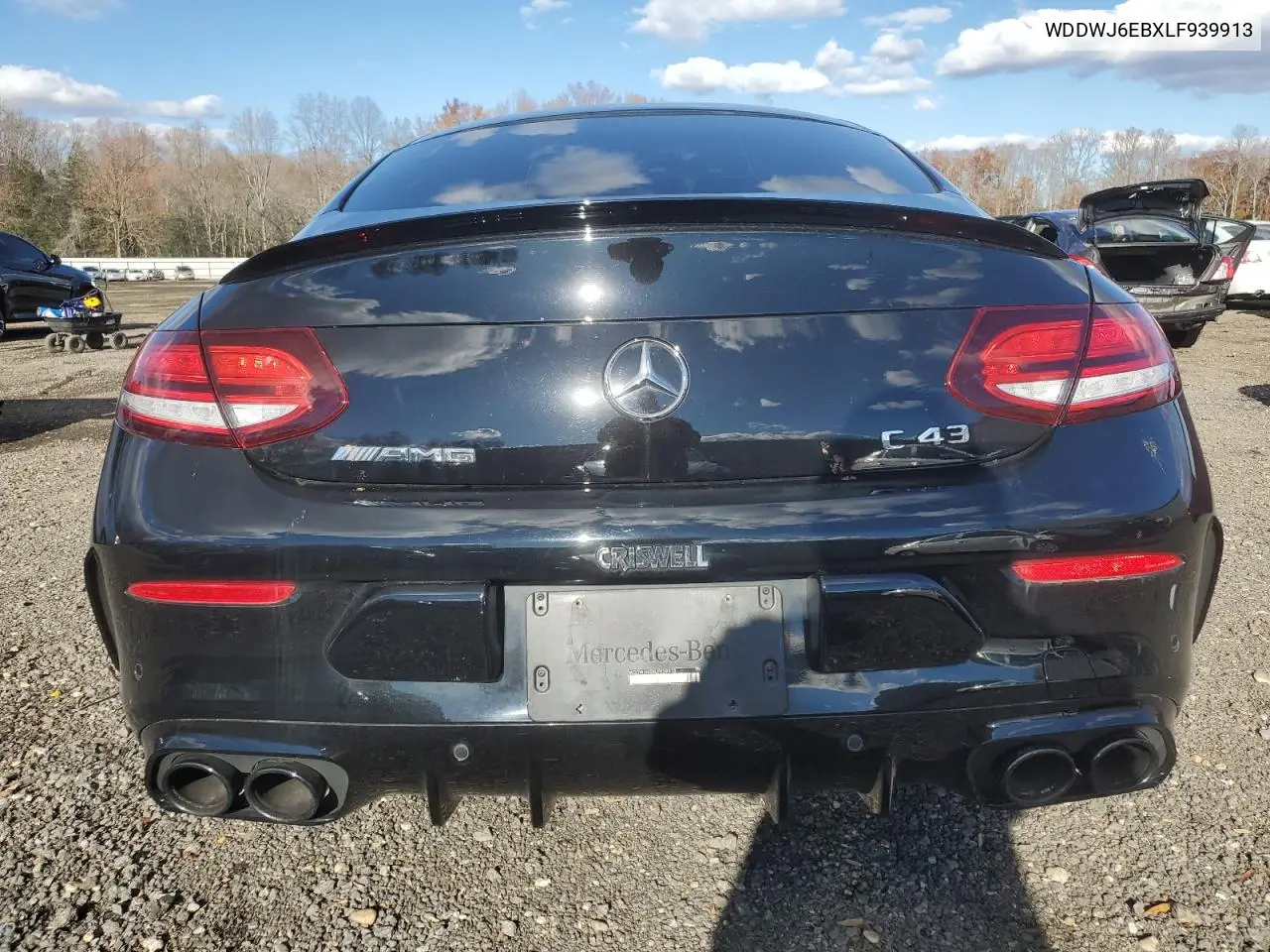WDDWJ6EBXLF939913 2020 Mercedes-Benz C 43 Amg
