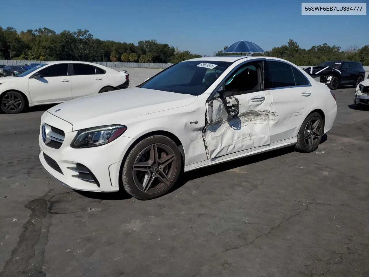 55SWF6EB7LU334777 2020 Mercedes-Benz C 43 Amg