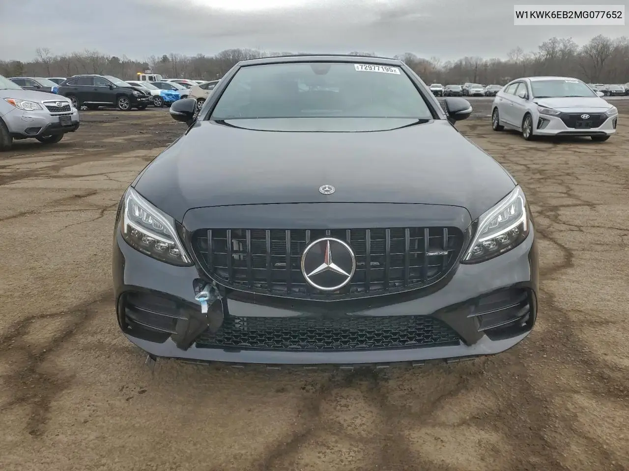 2021 Mercedes-Benz C 43 Amg VIN: W1KWK6EB2MG077652 Lot: 72977195