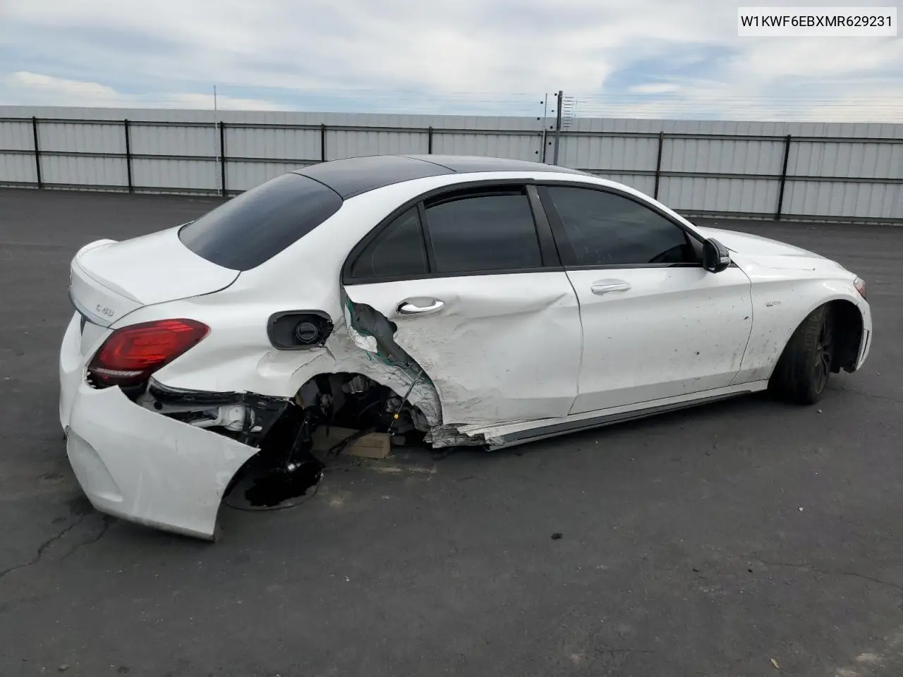 W1KWF6EBXMR629231 2021 Mercedes-Benz C 43 Amg