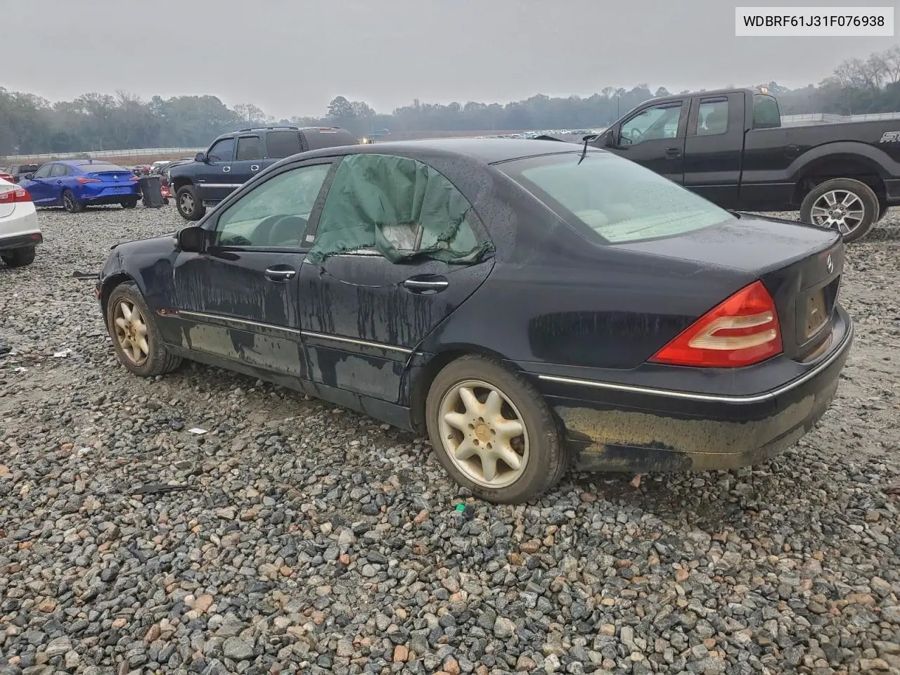 WDBRF61J31F076938 2001 Mercedes-Benz C 240