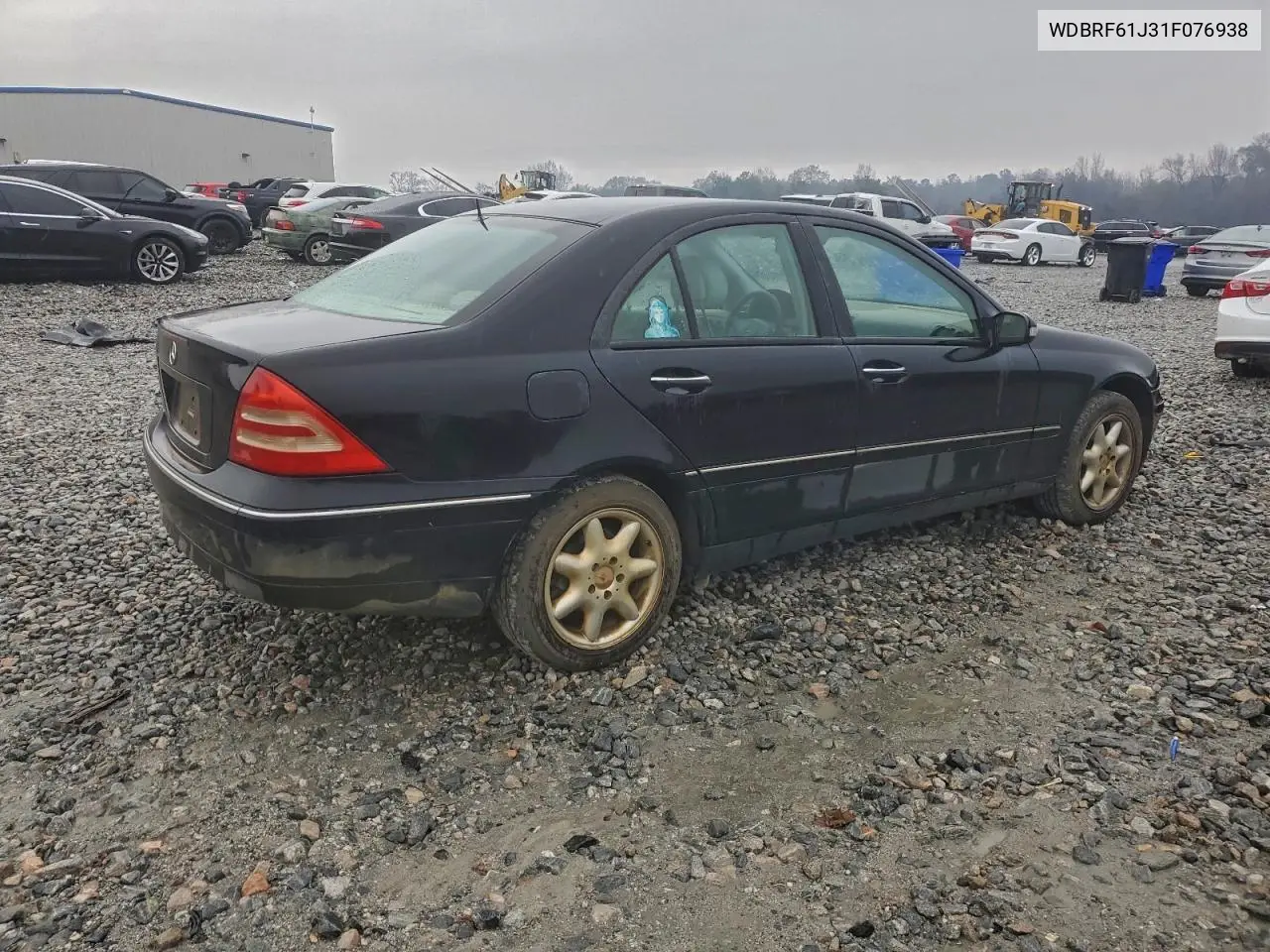 WDBRF61J31F076938 2001 Mercedes-Benz C 240