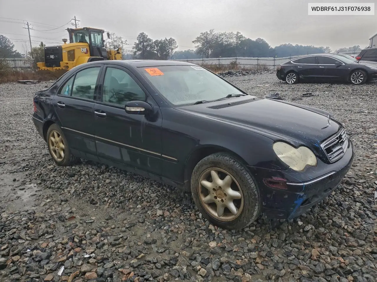 WDBRF61J31F076938 2001 Mercedes-Benz C 240