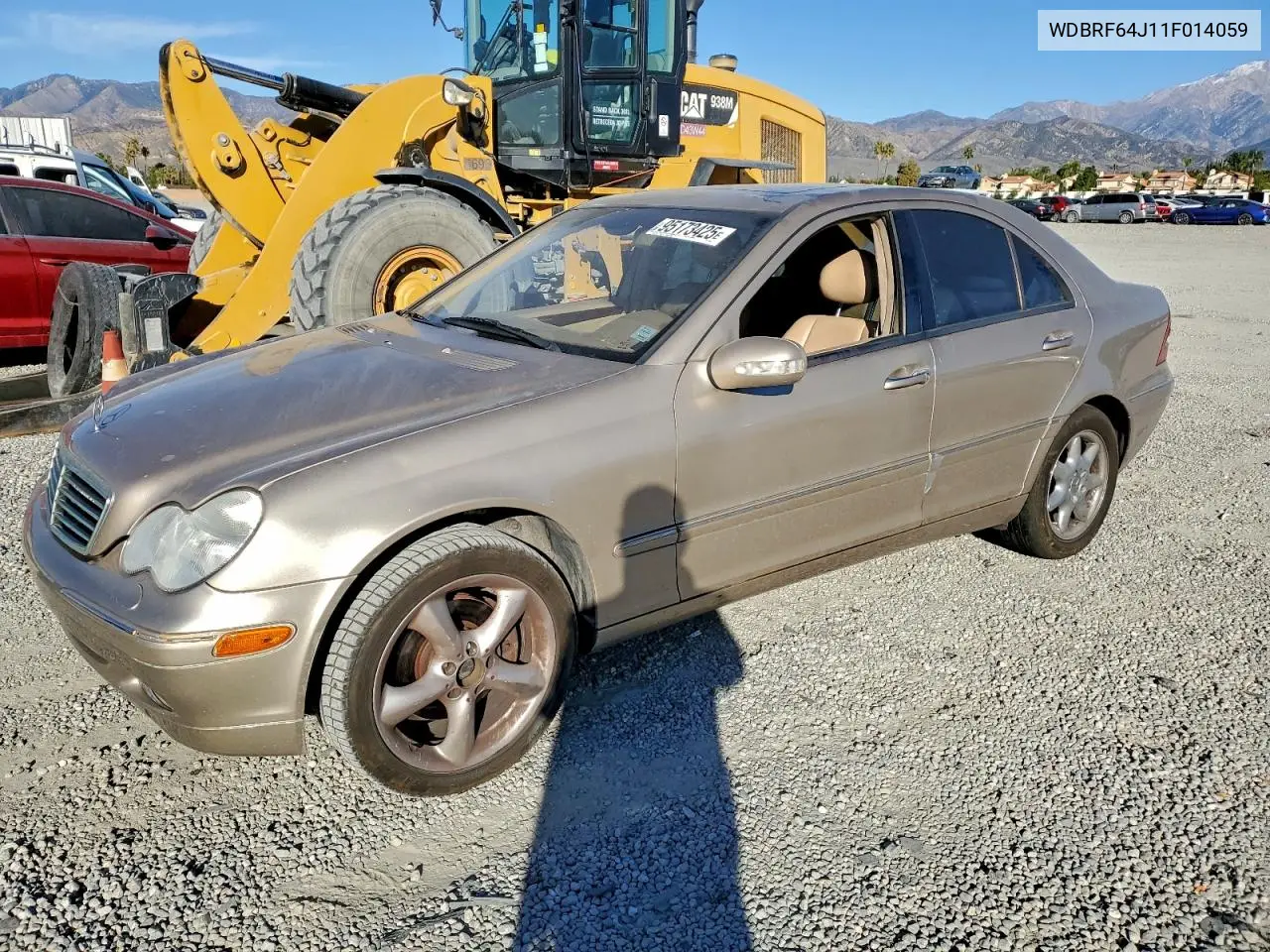 WDBRF64J11F014059 2001 Mercedes-Benz C 320