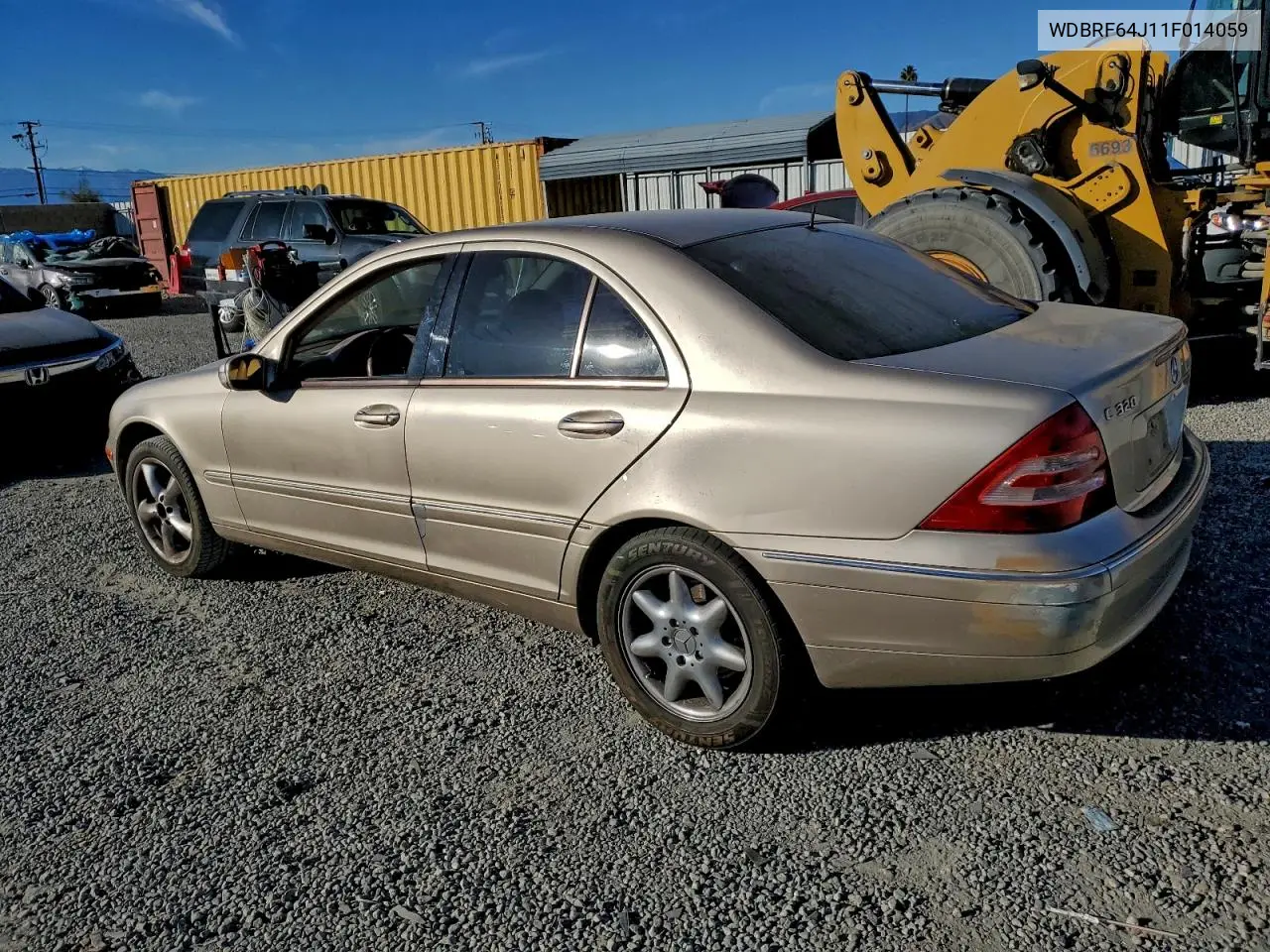 WDBRF64J11F014059 2001 Mercedes-Benz C 320