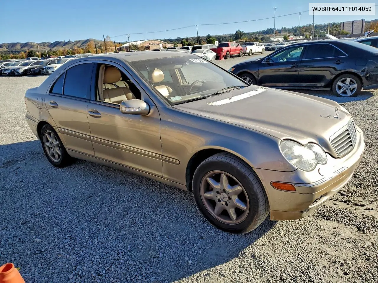 WDBRF64J11F014059 2001 Mercedes-Benz C 320