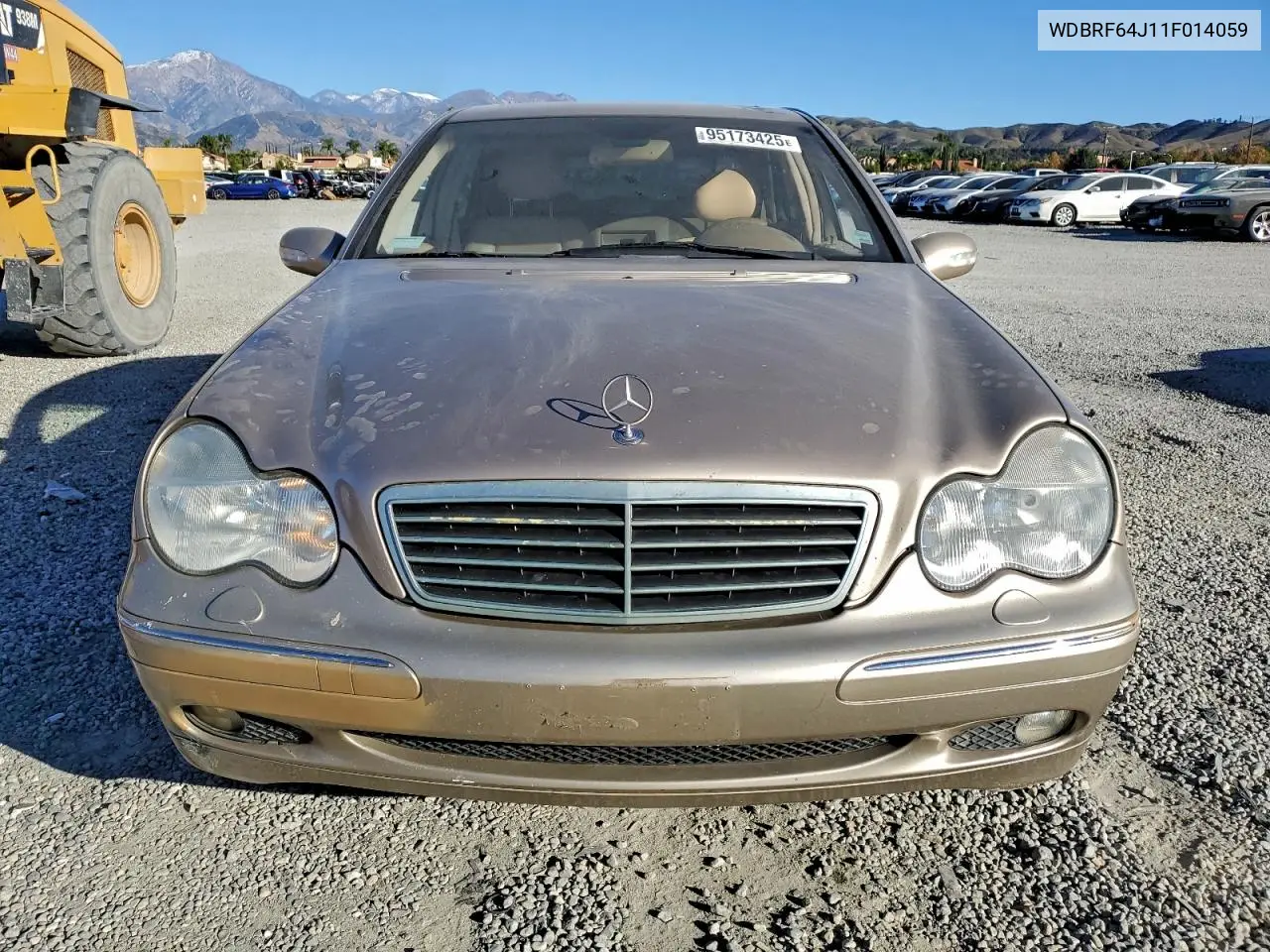 WDBRF64J11F014059 2001 Mercedes-Benz C 320