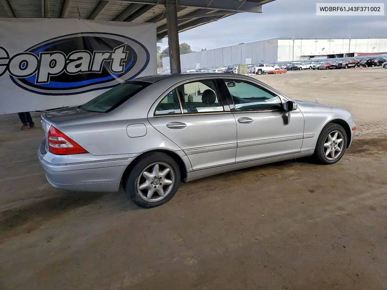 WDBRF61J43F371002 2003 Mercedes-Benz C 240
