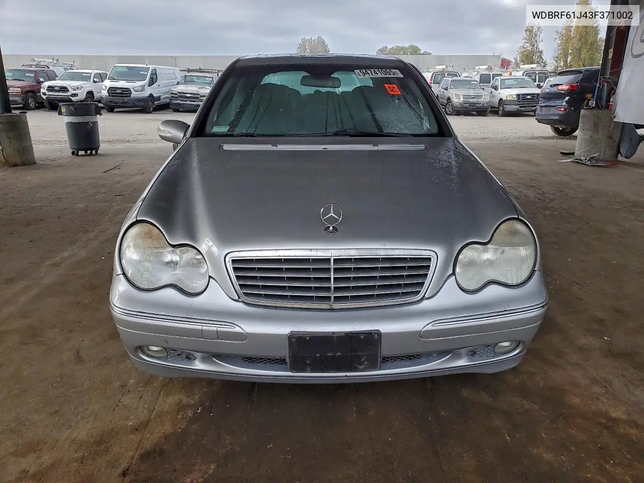 WDBRF61J43F371002 2003 Mercedes-Benz C 240