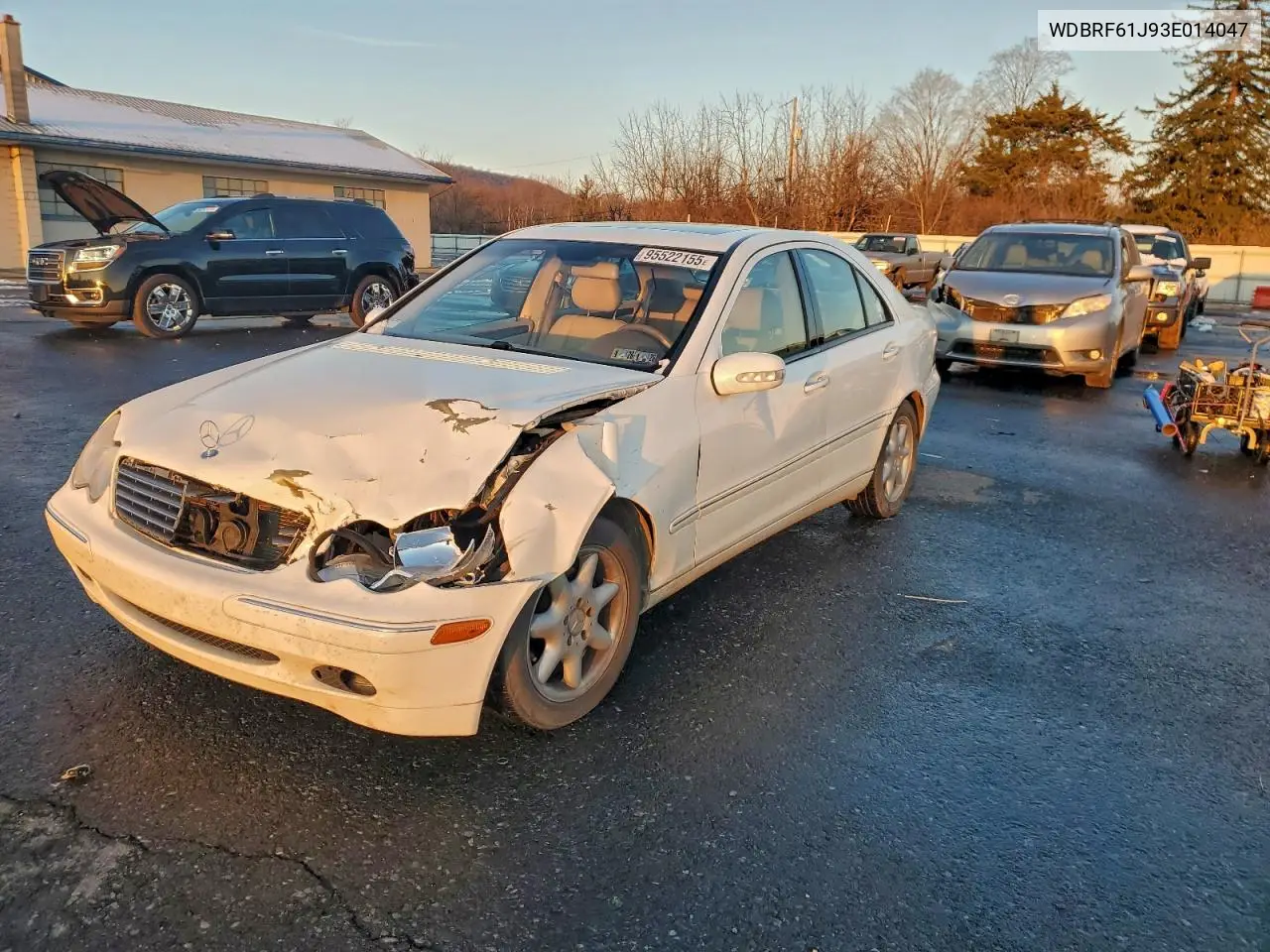 WDBRF61J93E014047 2003 Mercedes-Benz C 240