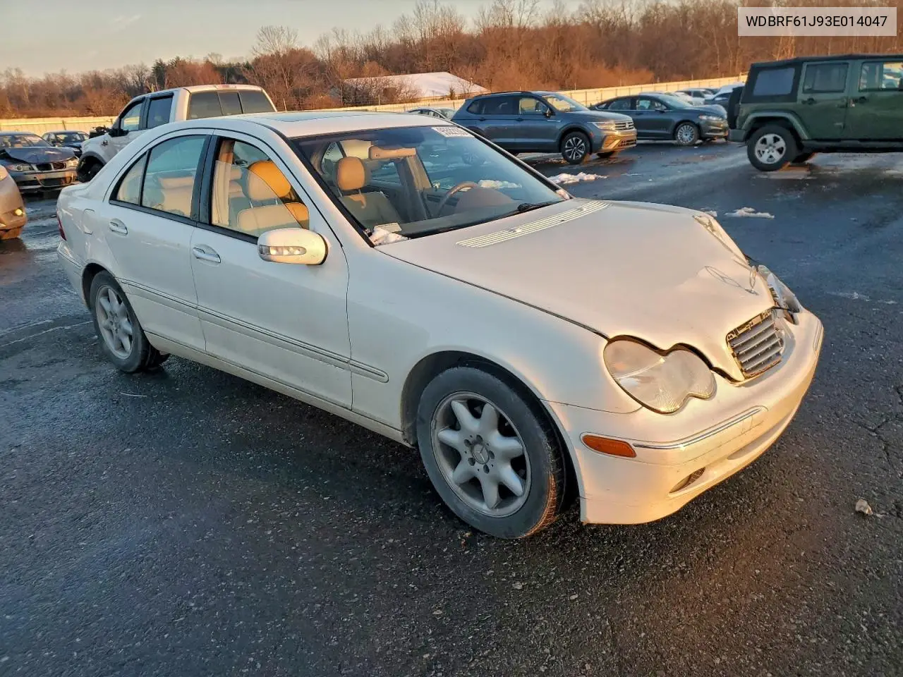 WDBRF61J93E014047 2003 Mercedes-Benz C 240