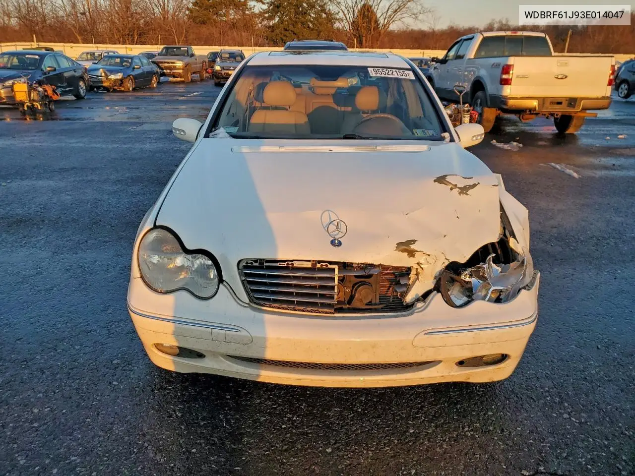 WDBRF61J93E014047 2003 Mercedes-Benz C 240