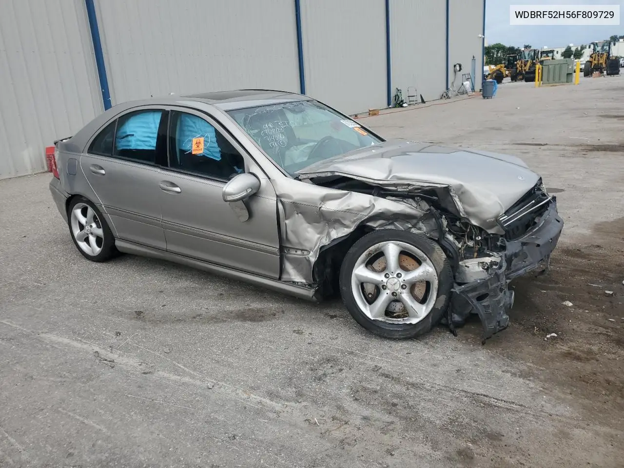 WDBRF52H56F809729 2006 Mercedes-Benz C 230