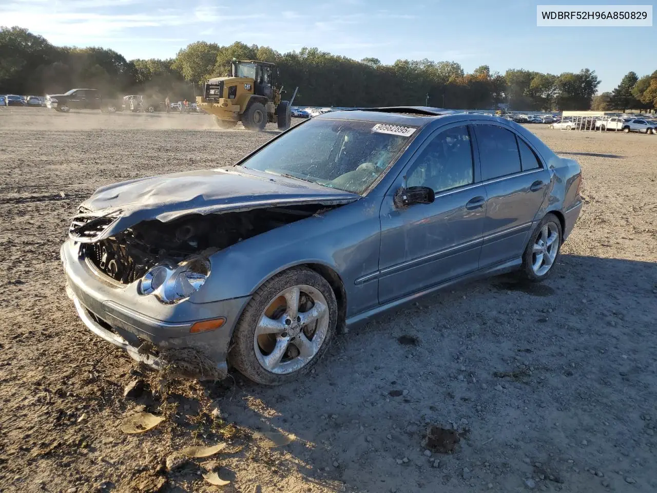 WDBRF52H96A850829 2006 Mercedes-Benz C 230