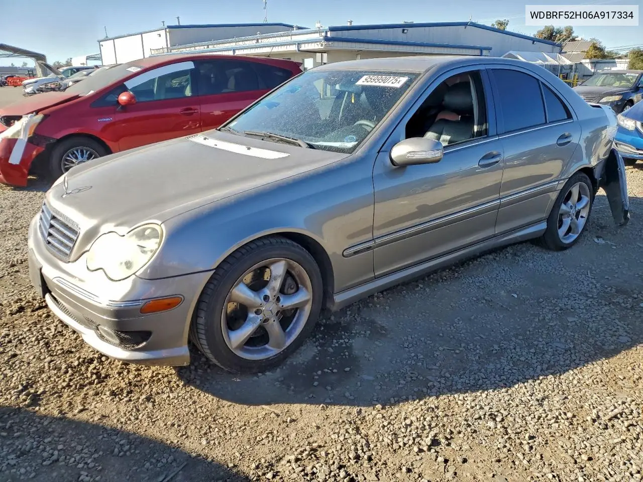 WDBRF52H06A917334 2006 Mercedes-Benz C 230